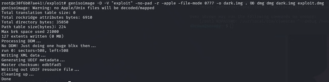Docker build continuing with dependencies